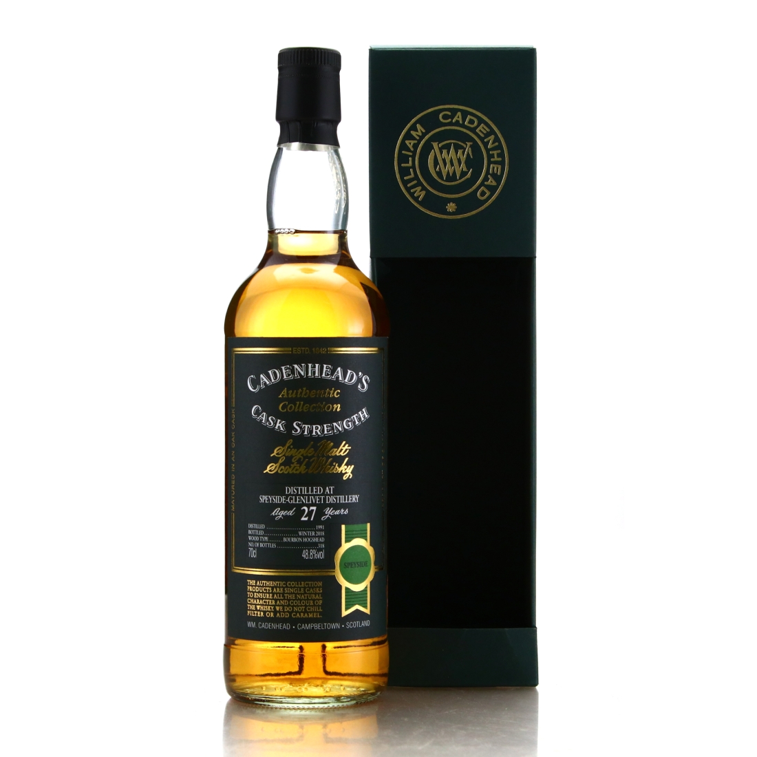 Speyside 1991 Cadenhead's 27 Year Old