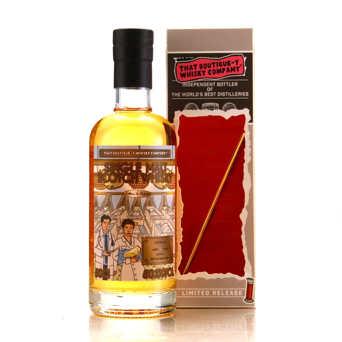 Lochindaal 9 Year Old That Boutique-y Whisky Company Batch #1