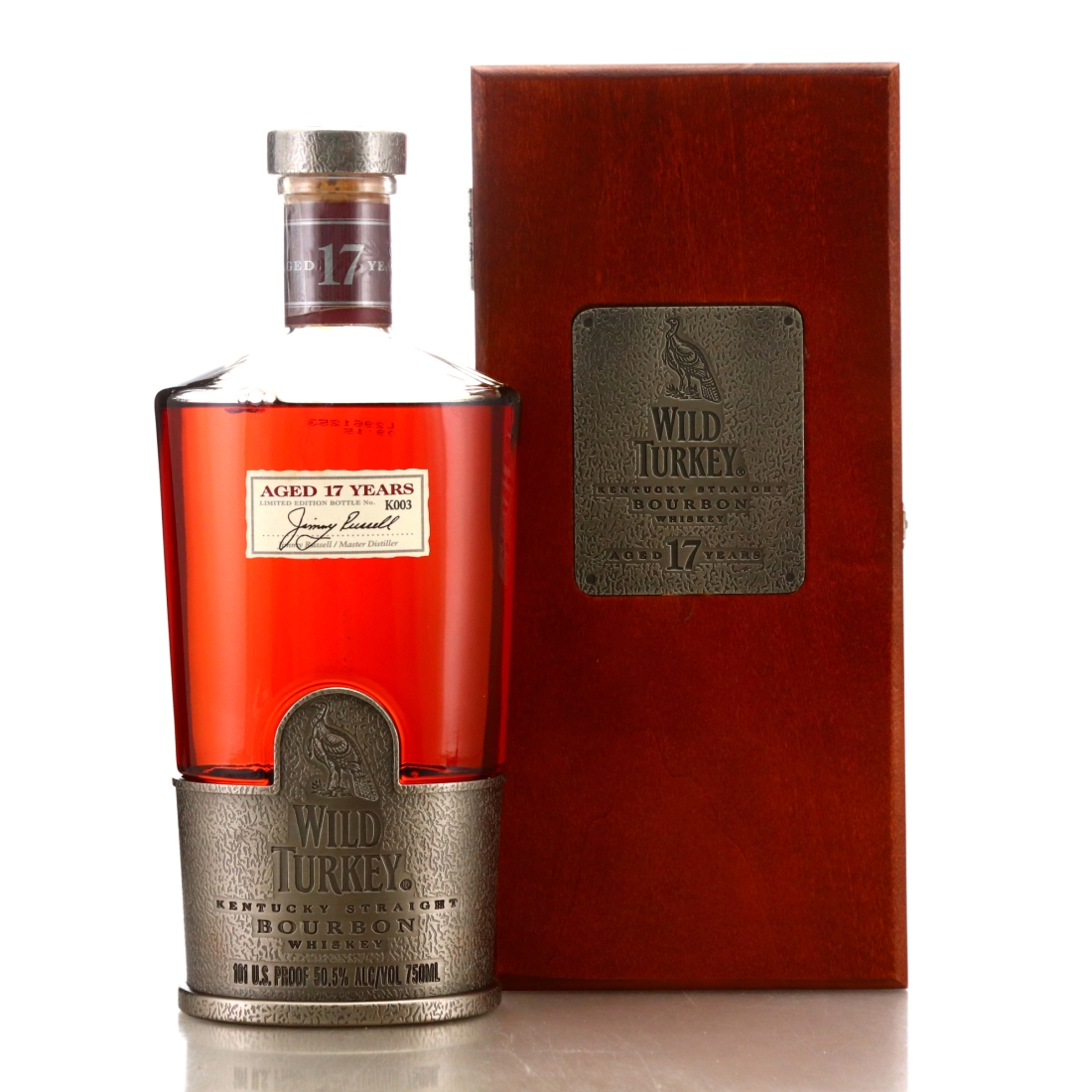 Wild Turkey 17 Year Old 101 Proof Kentucky Straight Bourbon / Japan