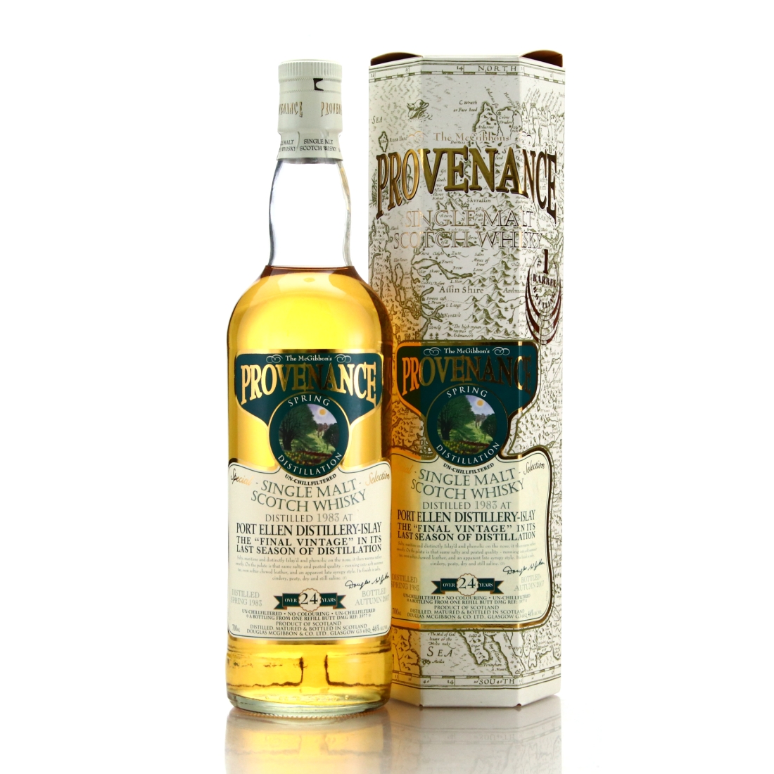 Port Ellen 1983 Douglas McGibbon 24 Year Old