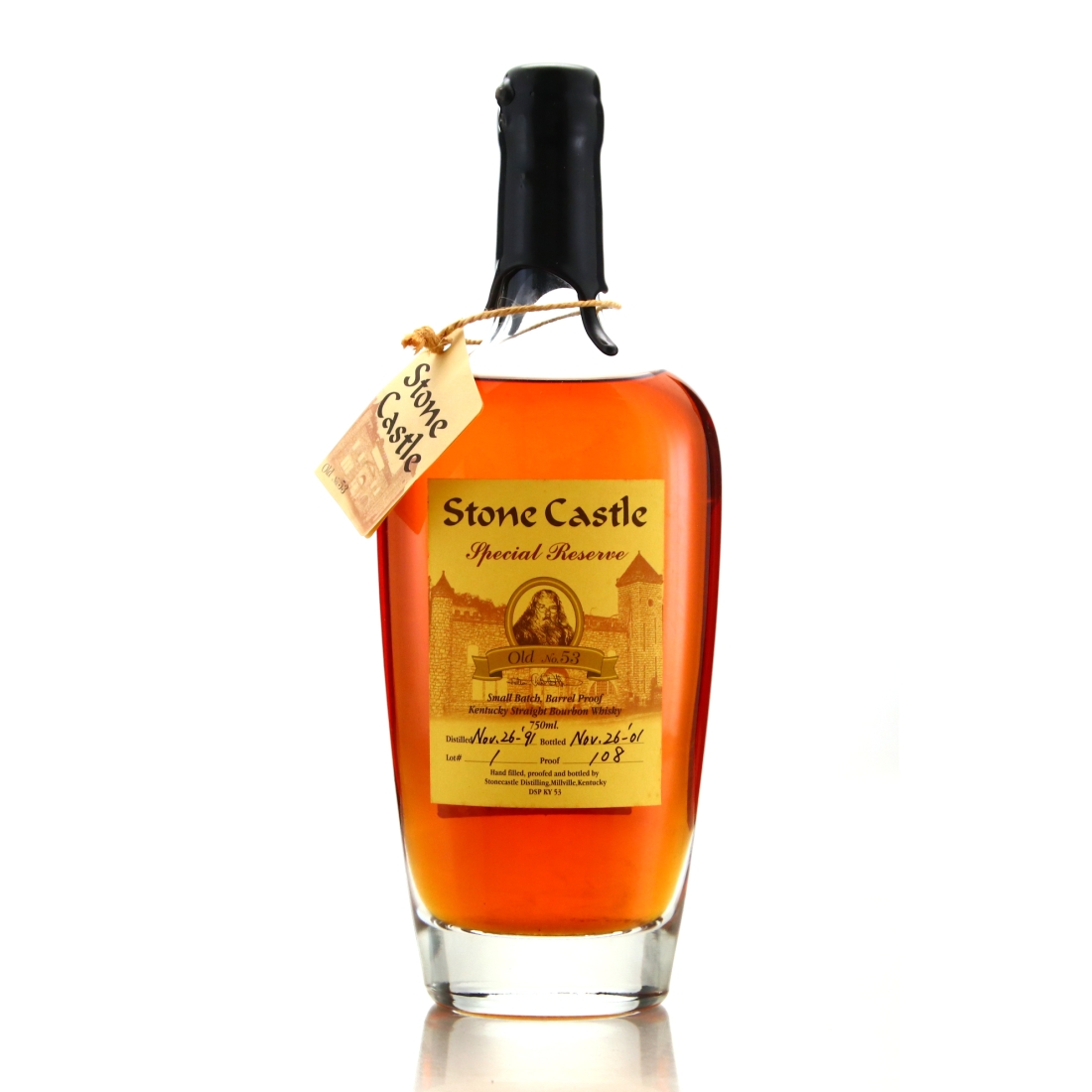 Stone Castle Special Reserve Old No.53 Kentucky Bourbon
