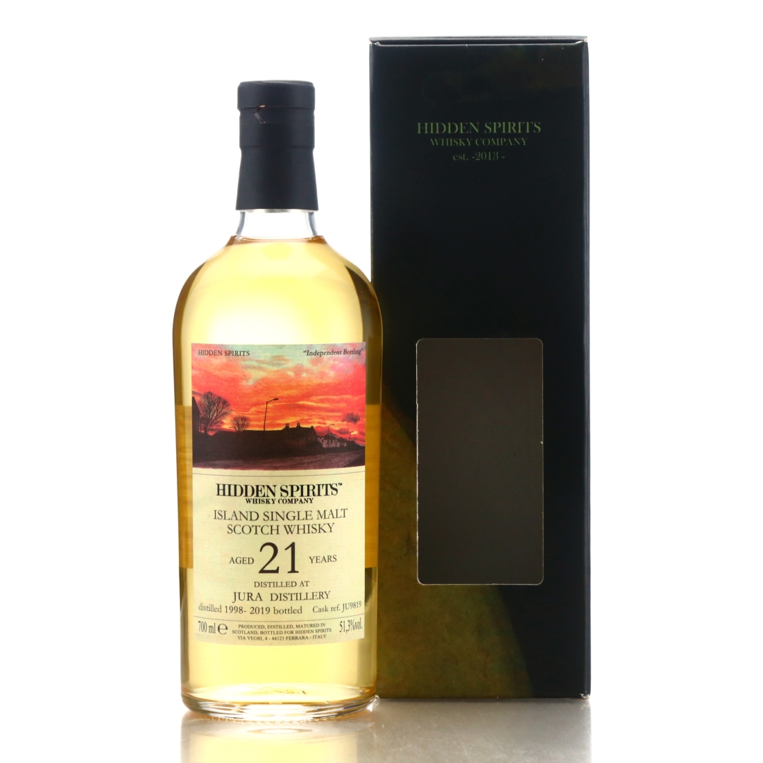Jura 1998 Hidden Spirits 21 Year Old