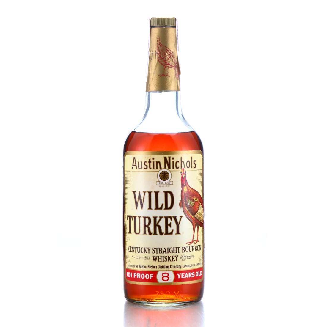 Wild Turkey 8 Year Old 101 Proof 1985