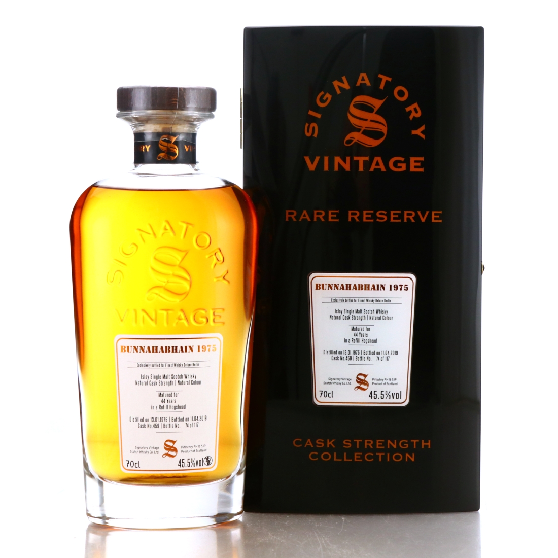 Bunnahabhain 1975 Signatory Vintage 44 Year Old Cask Strength / Finest Whisky