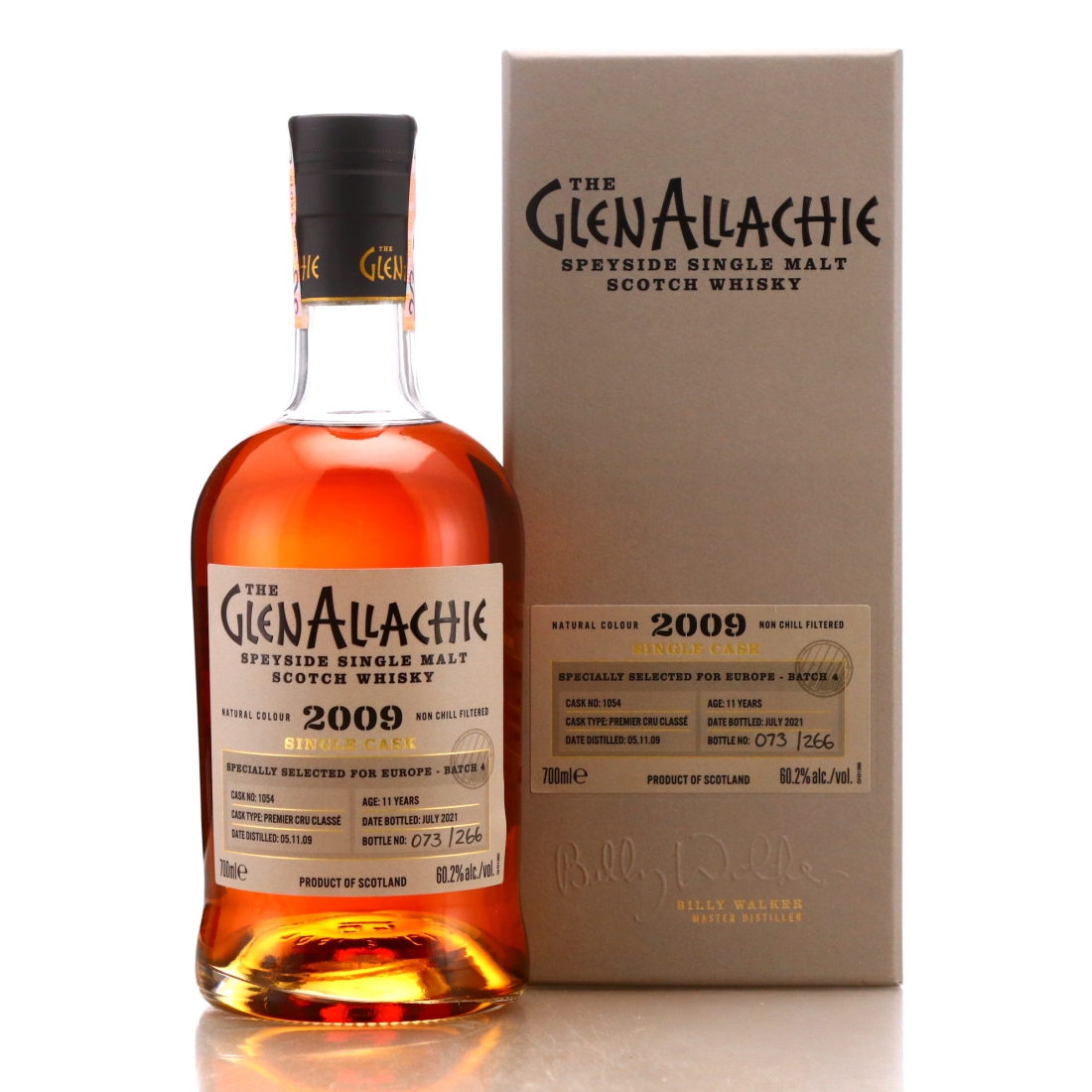 Glenallachie 2009 Single Premier Cru Classe Cask 11 Year Old #1054 / Europe - Batch 4