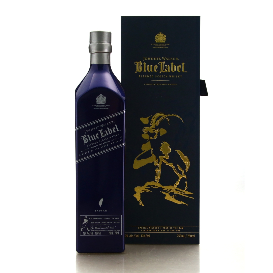 Johnnie Walker Blue Label Year of the Ram / Taiwan