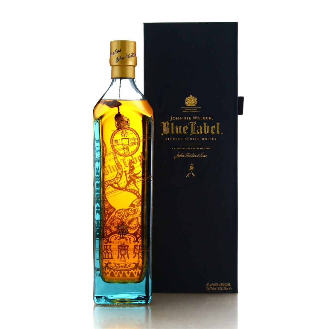 Johnnie Walker Blue Label 75cl / Fortune Magnet