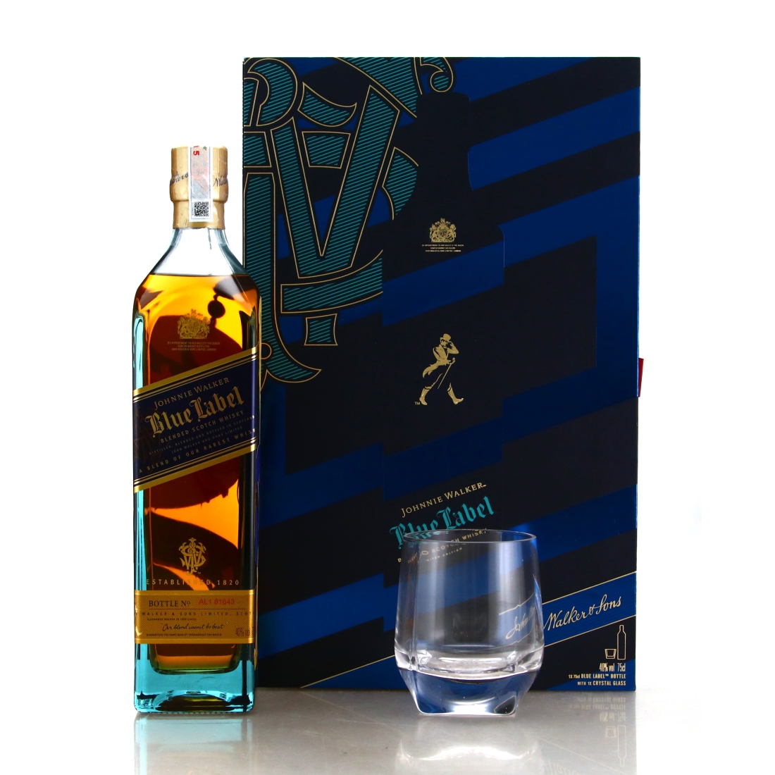 Johnnie Walker Blue Label Gift Pack 75cl / Year of the Tiger - Vietnam