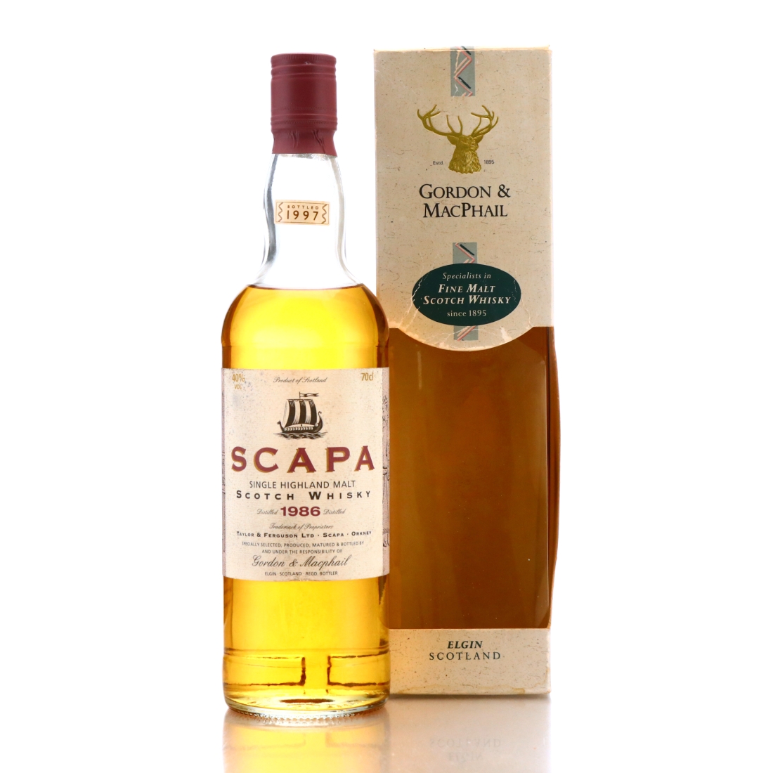 Scapa 1986 Gordon and MacPhail