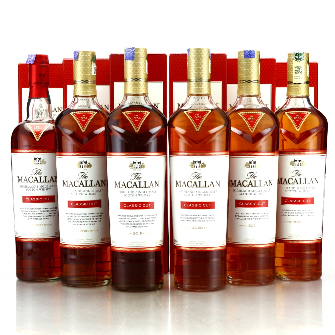Macallan Classic Cut 2017-2022 6 x 70cl