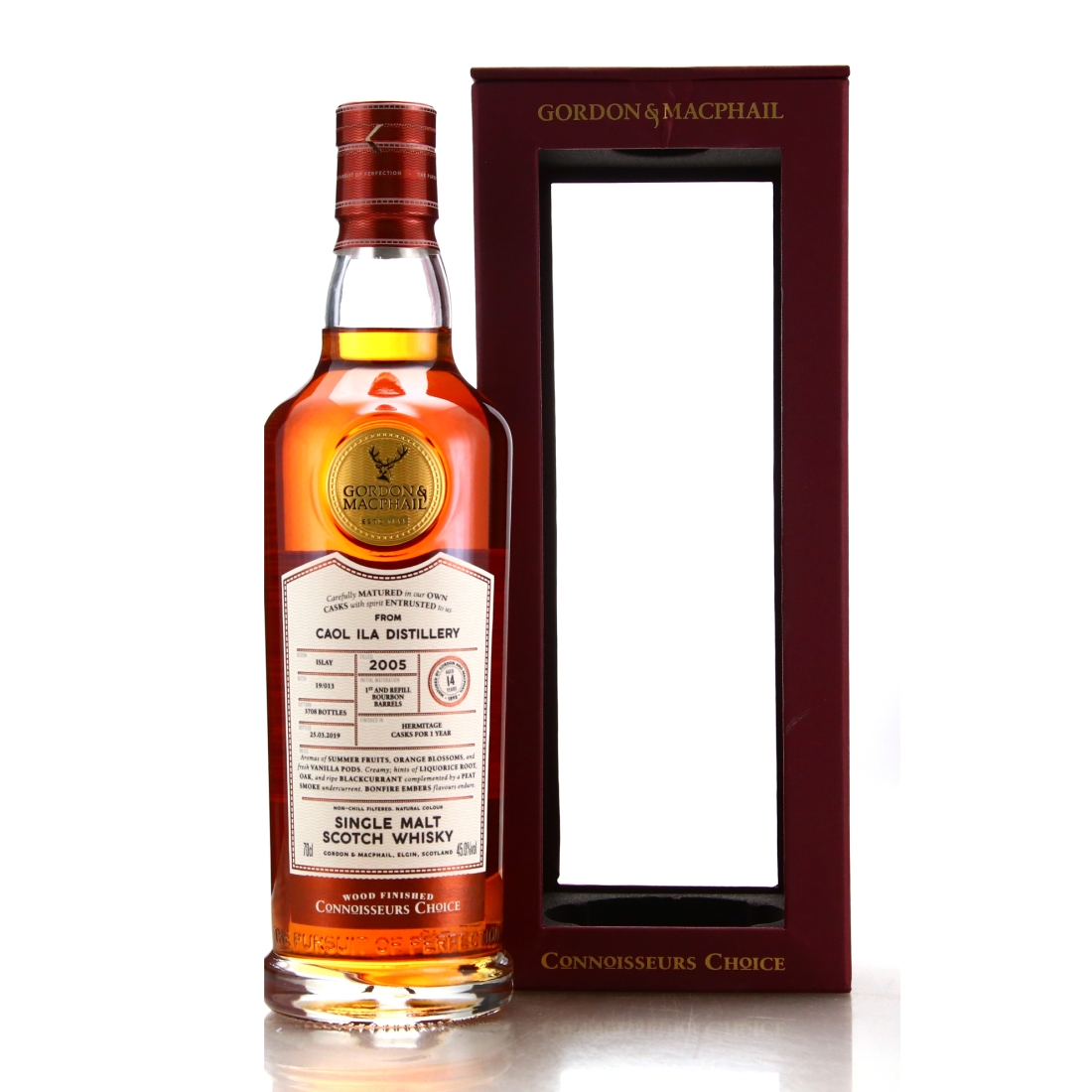 Caol Ila 2005 Gordon and MacPhail 14 Year Old Batch #19/013