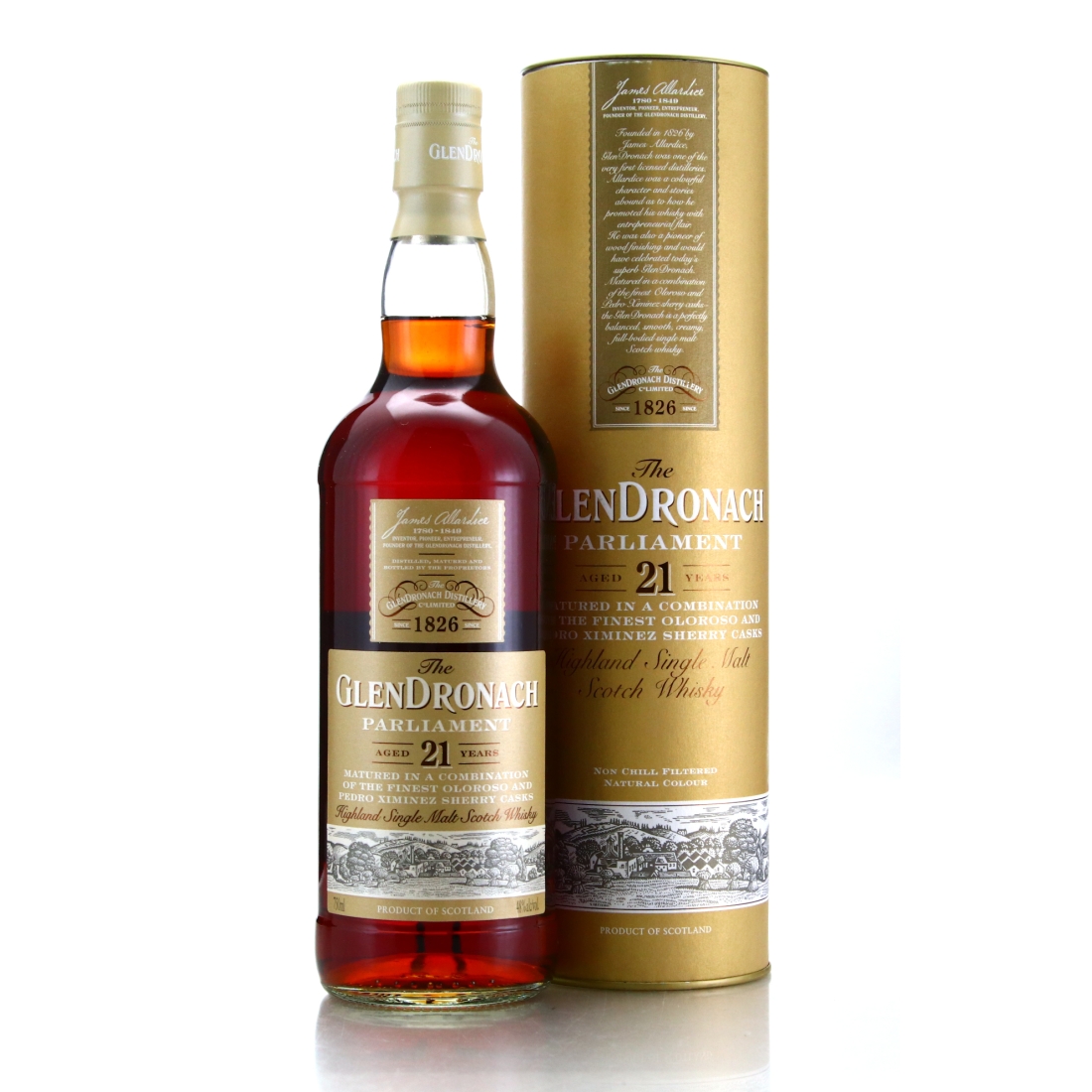 Glendronach 21 Year Old Parliament 2013 Release 75cl / US Import