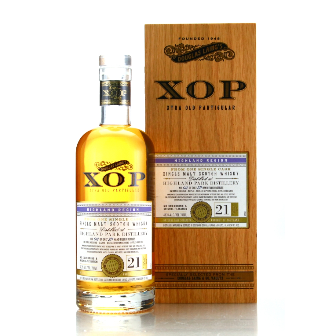 Highland Park 1996 Douglas Laing 21 Year Old XOP
