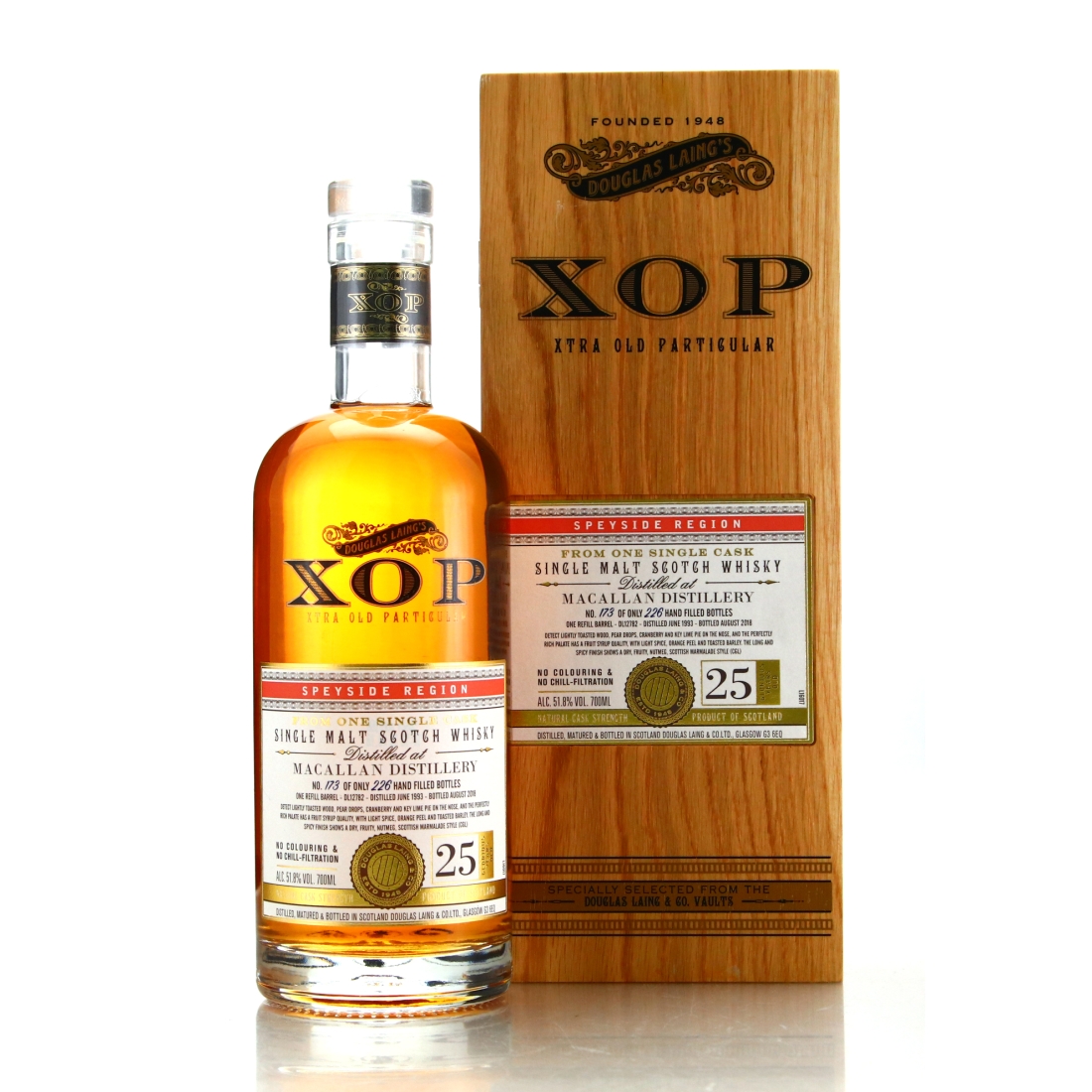 Macallan 1993 Douglas Laing 25 Year Old XOP