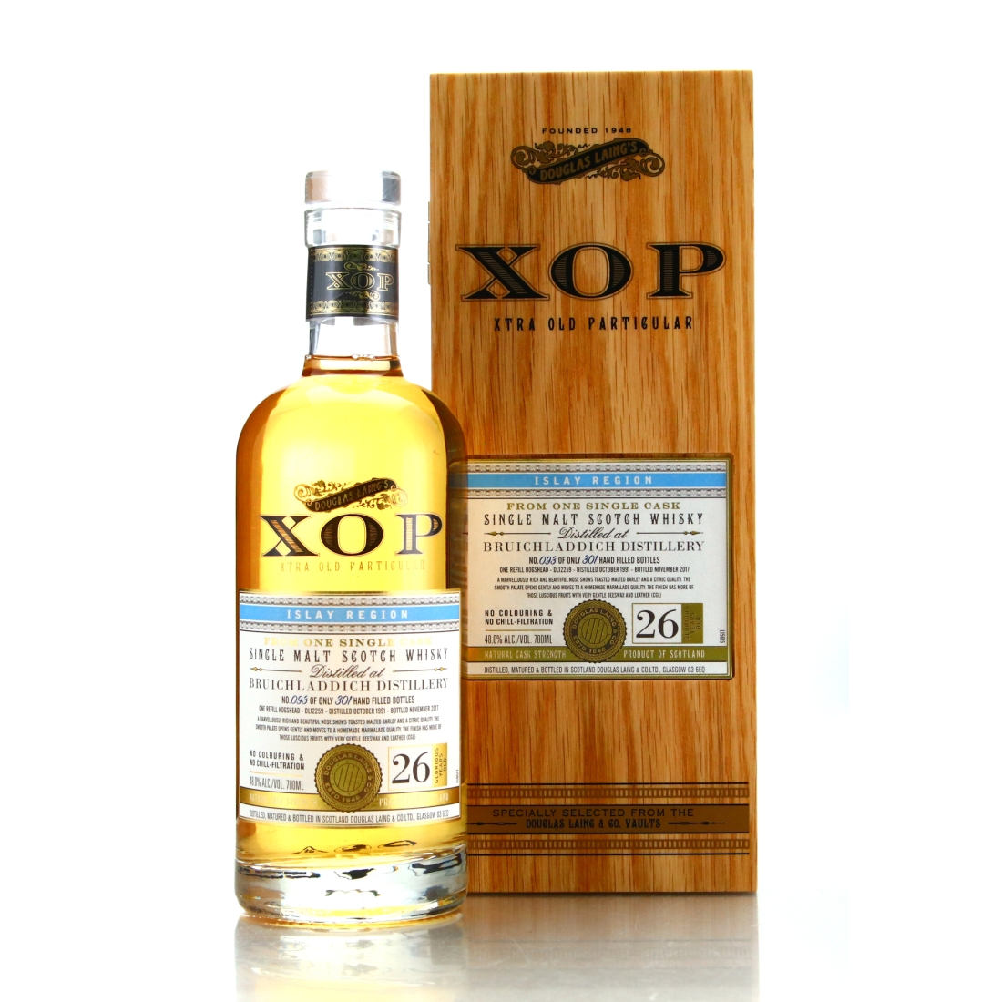 Bruichladdich 1991 Douglas Laing 26 Year Old XOP