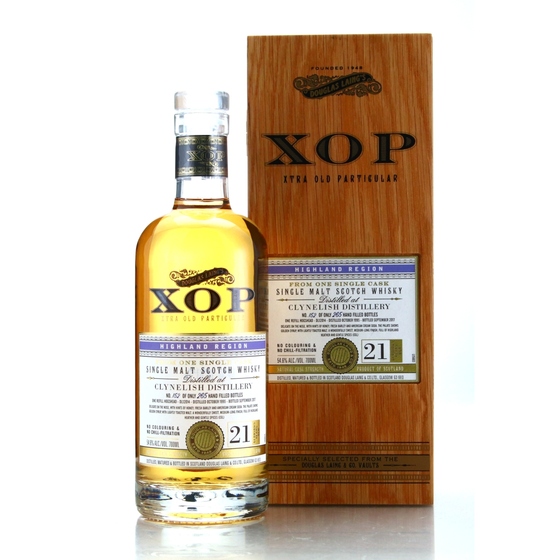 Clynelish 1995 Douglas Laing 21 Year Old XOP
