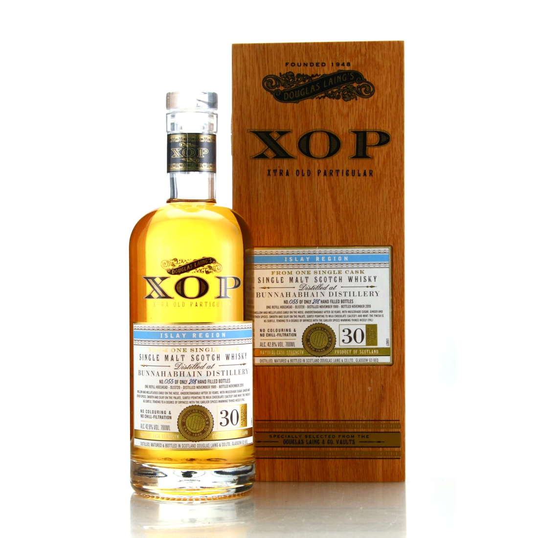 Bunnahabhain 1989 Douglas Laing 30 Year Old XOP