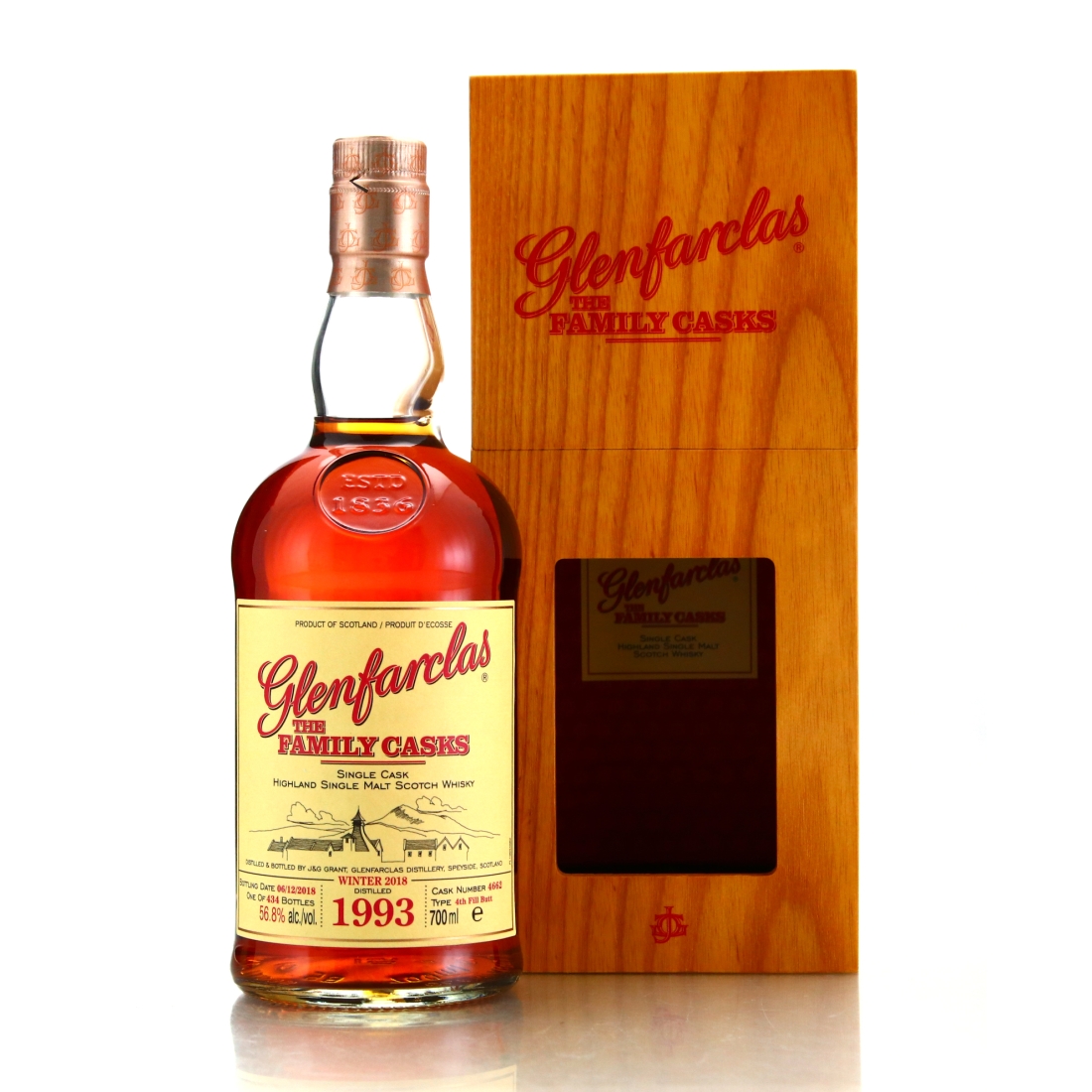 Glenfarclas 1993 Family Cask #4662 / Winter 2018
