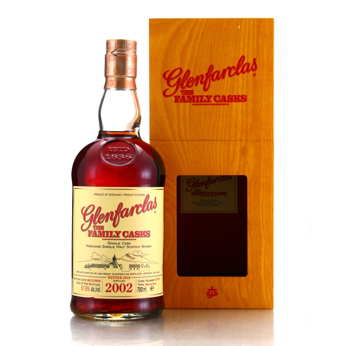 Glenfarclas 2002 Family Cask #3773 / Winter 2018