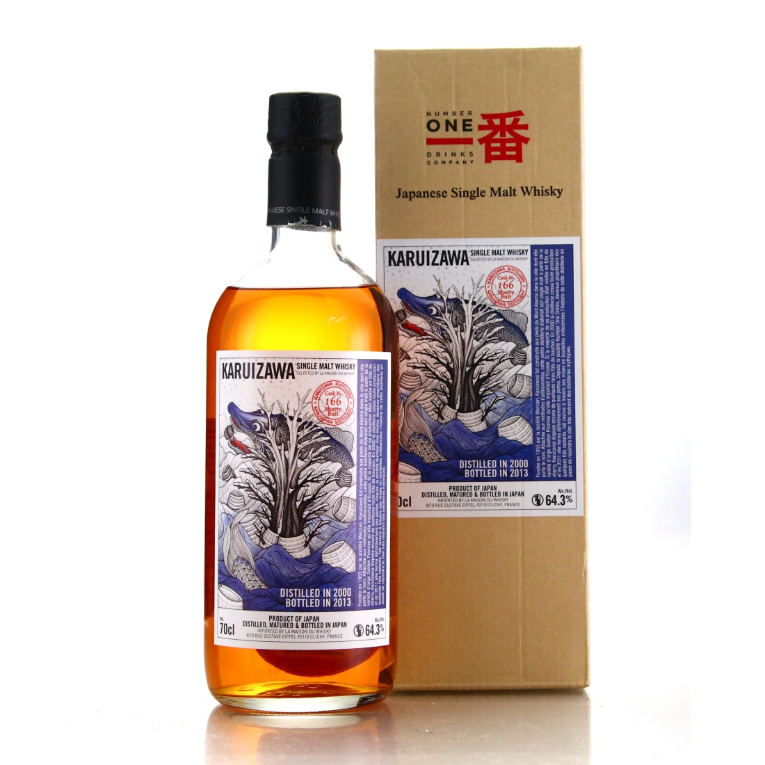 Karuizawa 2000 Single Sherry Cask #166 / Sea Dragon