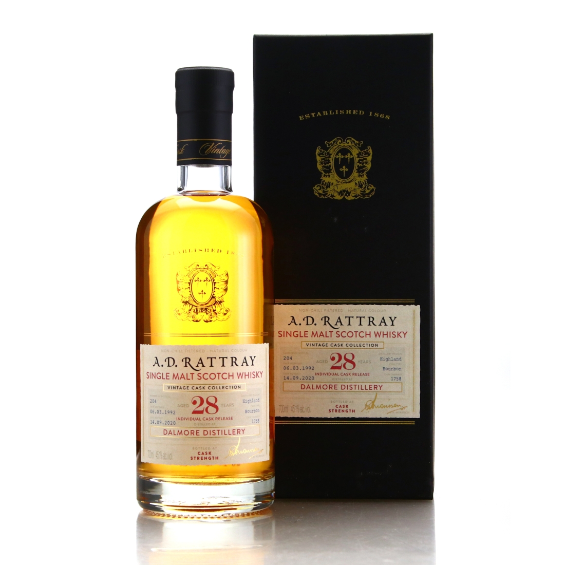 Dalmore 1992 A.D. Rattray 28 Year Old