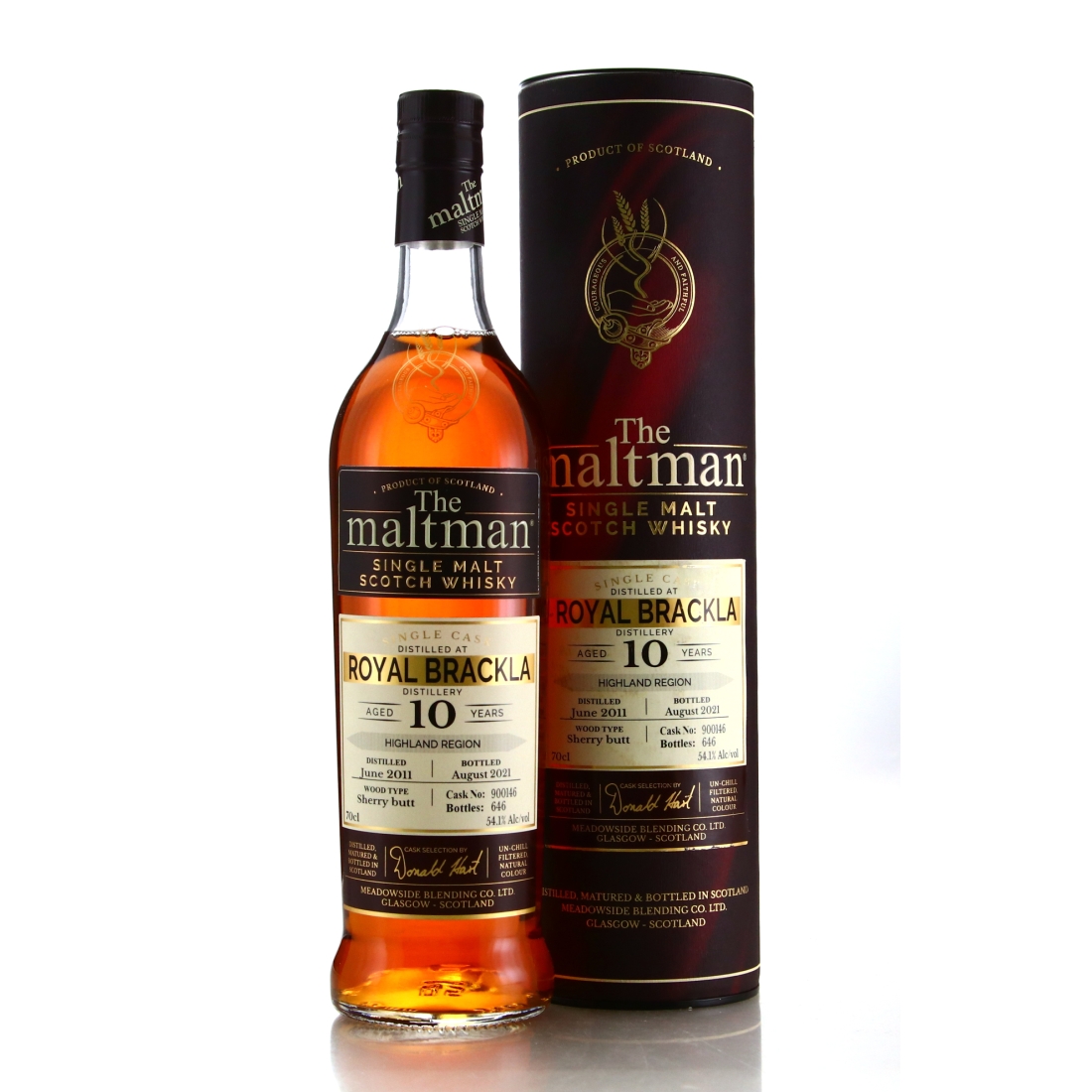 Royal Brackla 2011 Maltman 10 Year Old