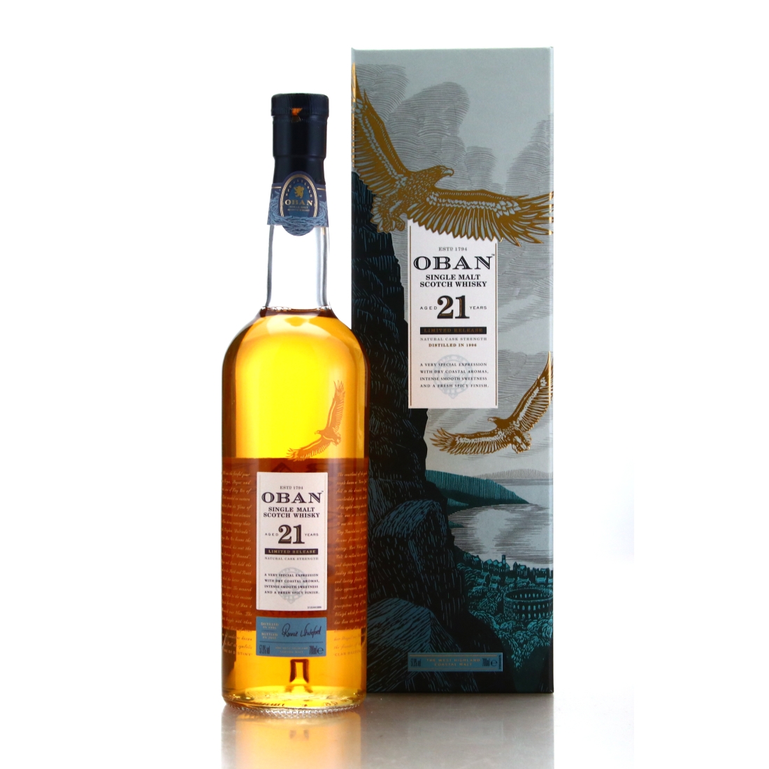 Oban 1996 Cask Strength 21 Year Old
