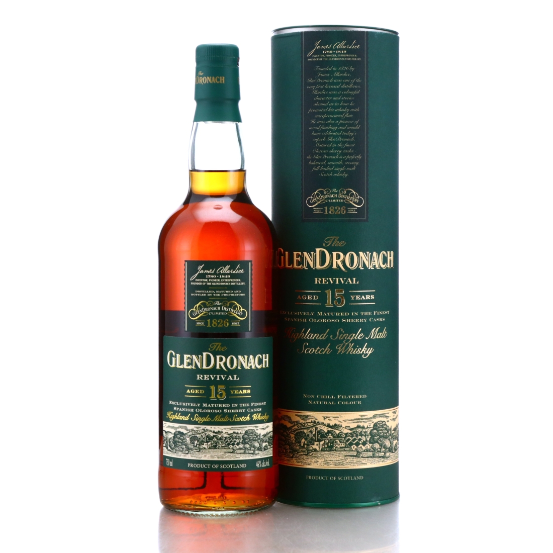Glendronach 15 Year Old Revival pre-2015 75cl / US Import