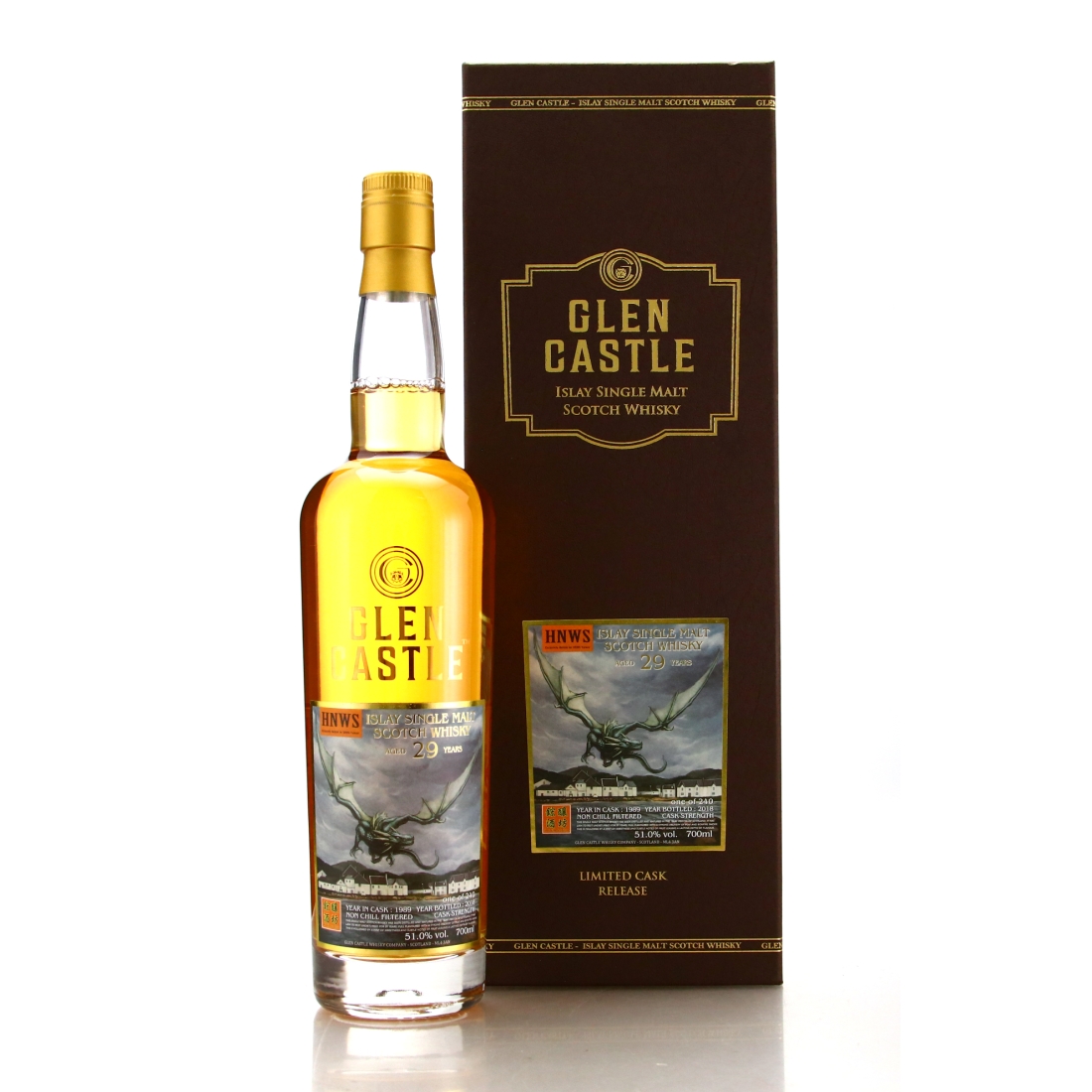 Islay Single Malt 1989 Glen Castle 29 Year Old / HNWS