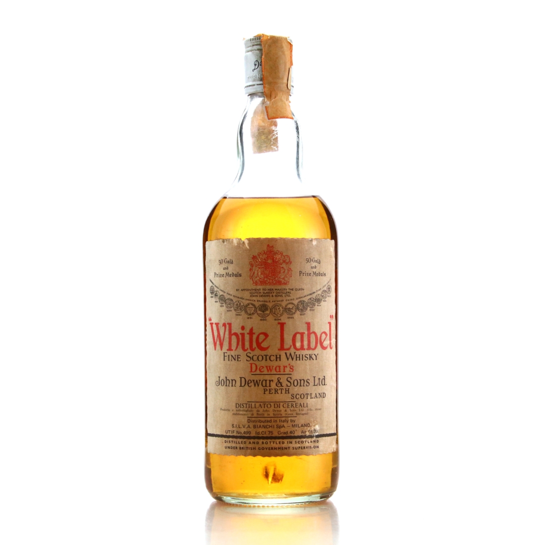 Dewar's White Label Scotch Whisky 1970s
