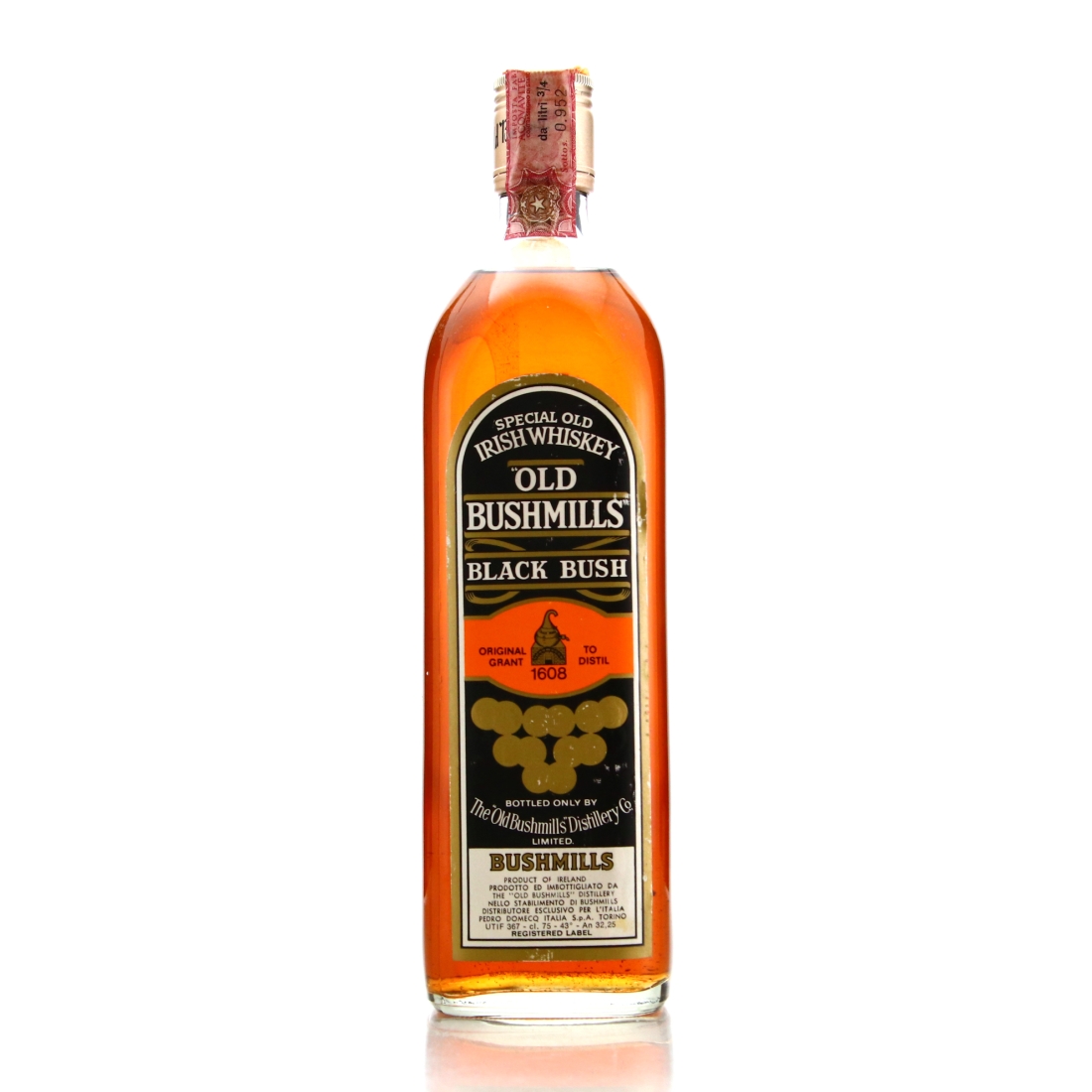 Old Bushmills Black Bush 1970s