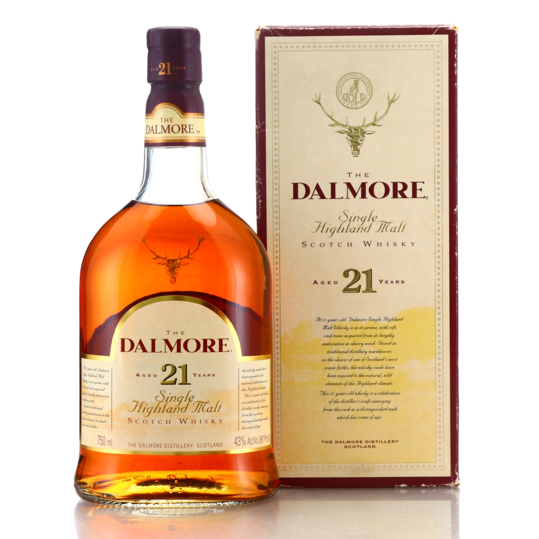 Dalmore 21 Year Old 75cl pre-2007