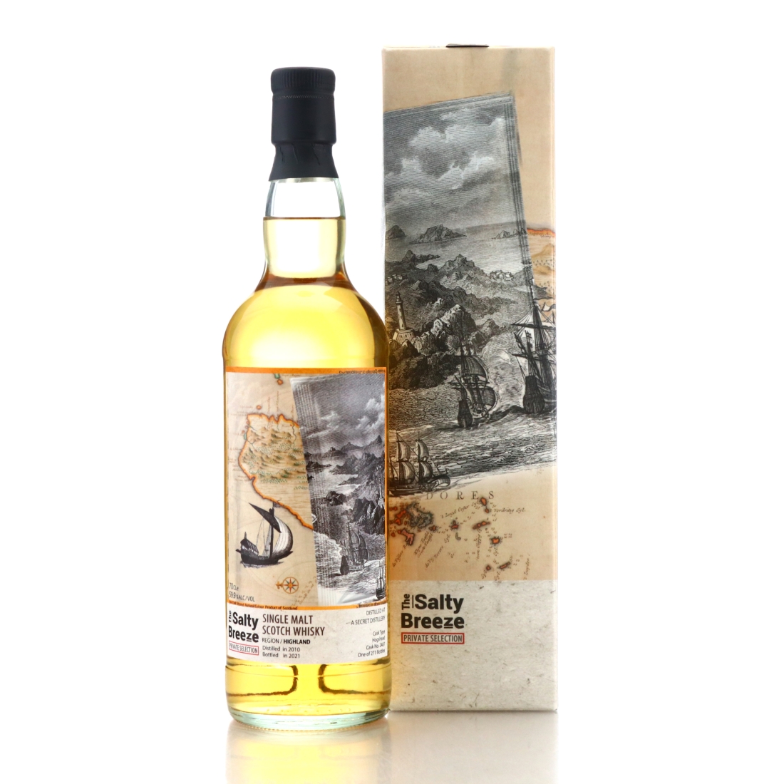 Highland Single Malt 2010 The Salty Breeze Private Selection