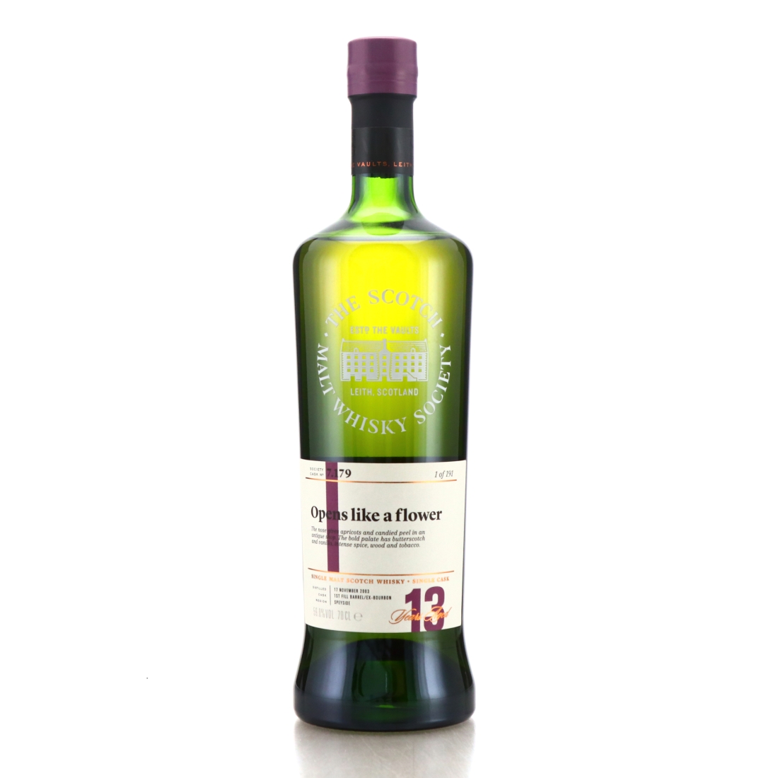 Longmorn 2003 SMWS 13 Year Old 7.179