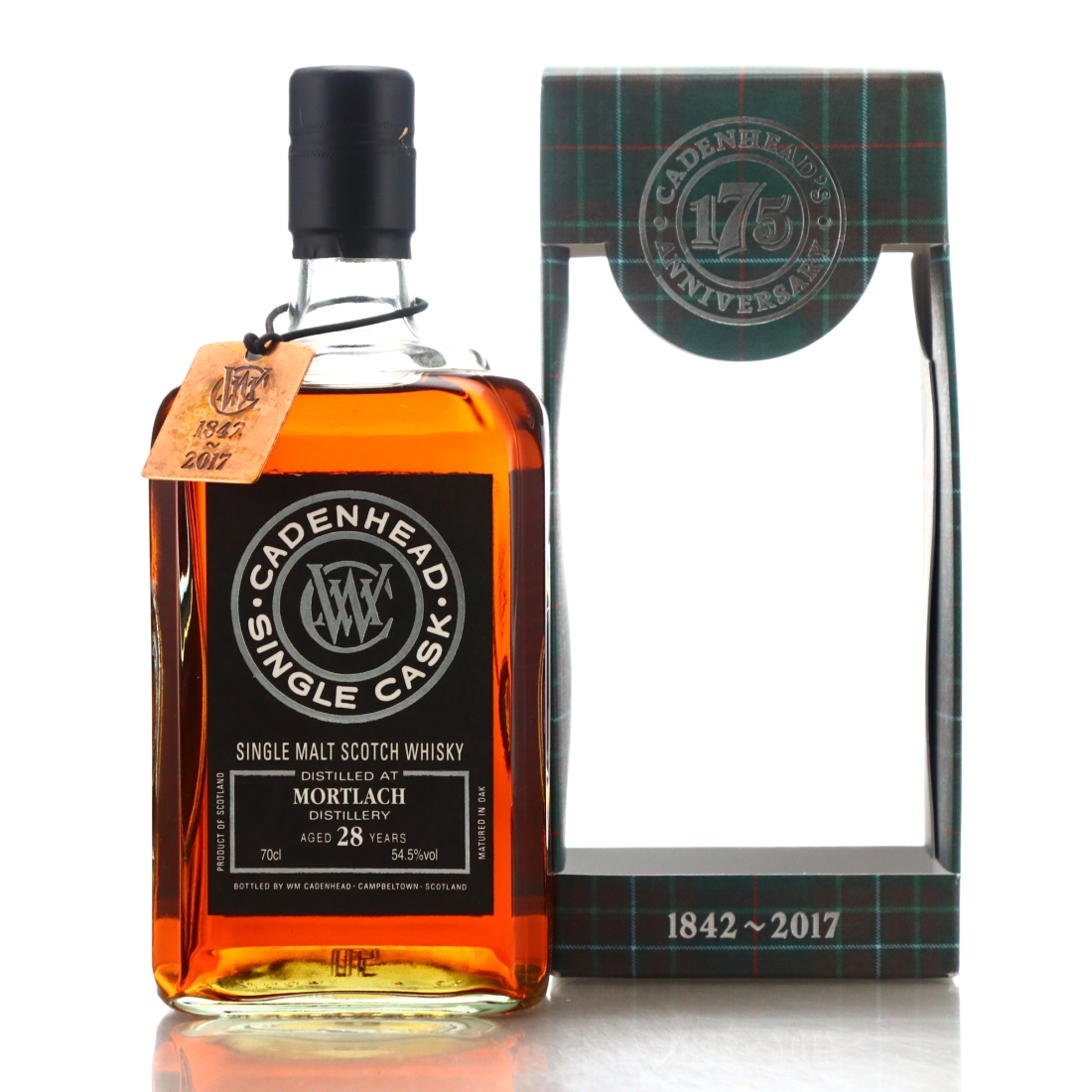 Mortlach 1988 Cadenhead's 28 Year Old / 175th Anniversary