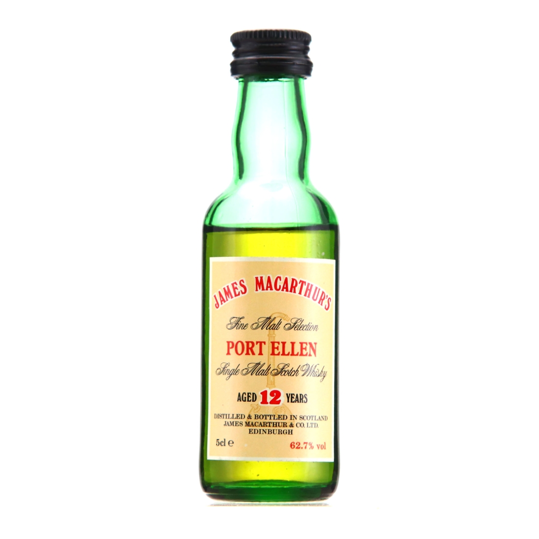 Port Ellen 12 Year Old James MacArthur Cask Strength Miniature