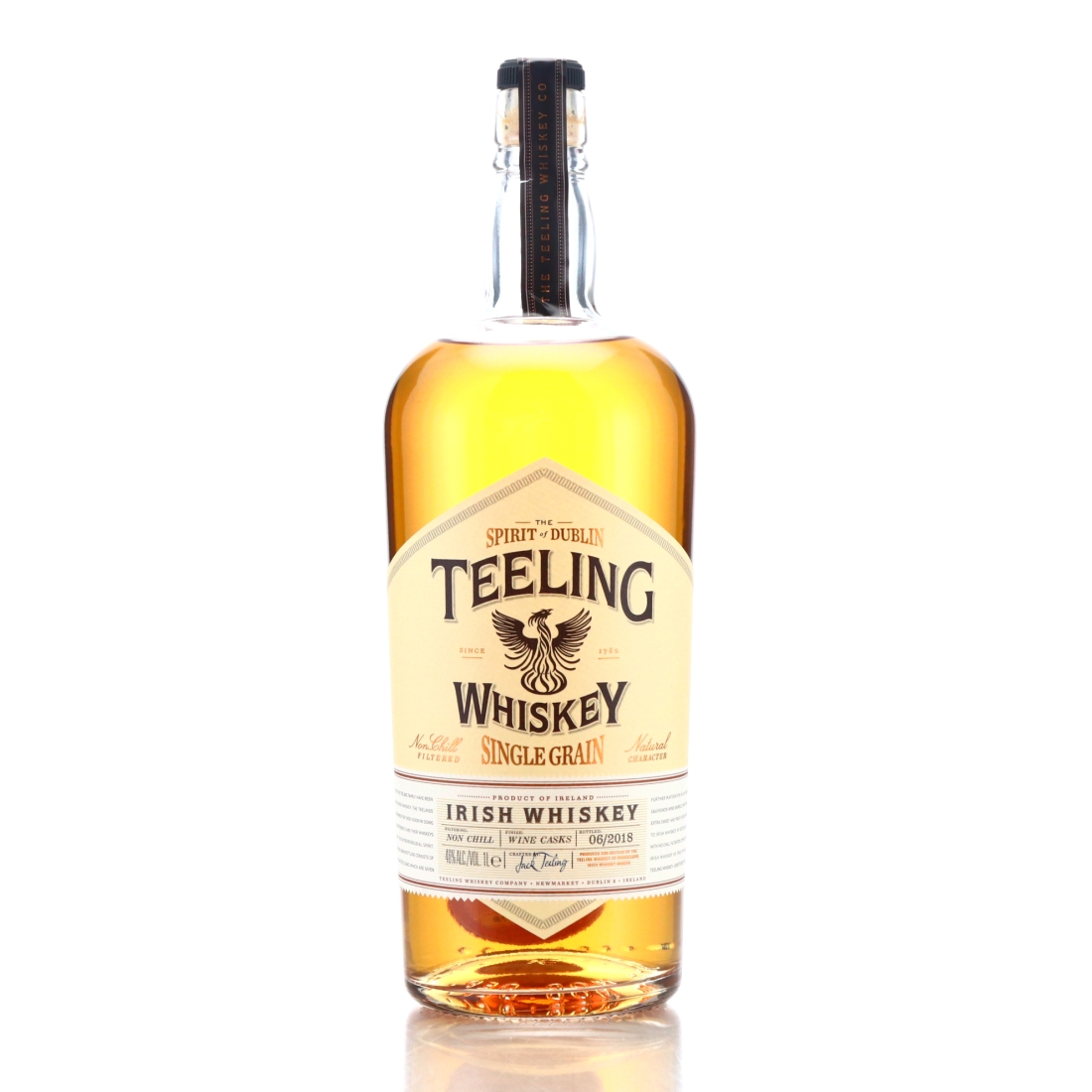 Teeling Whiskey Single Grain Wine Cask Finish 2018 1 Litre