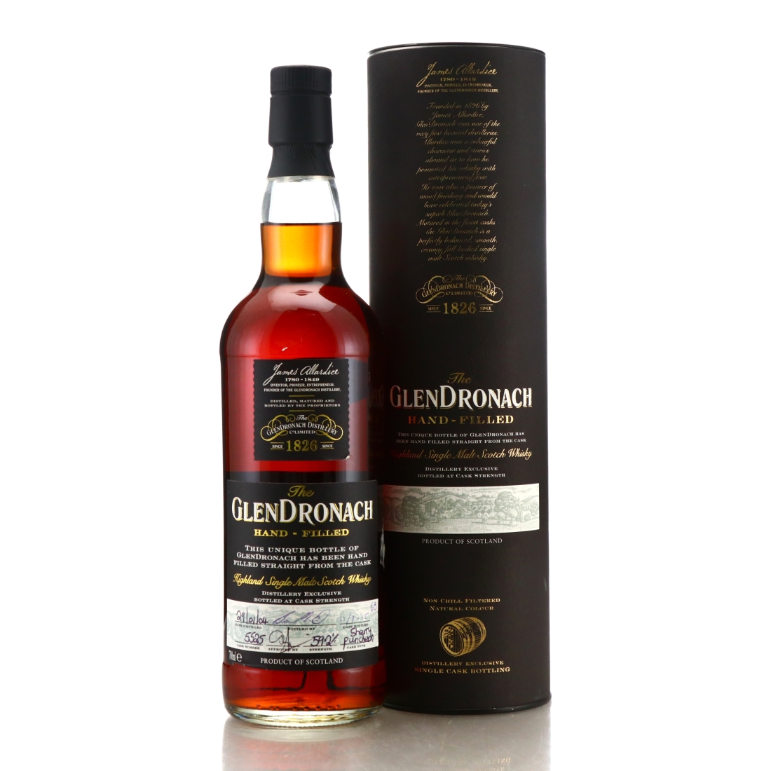 Glendronach 2004 Hand Filled 12 Year Old Cask #5525
