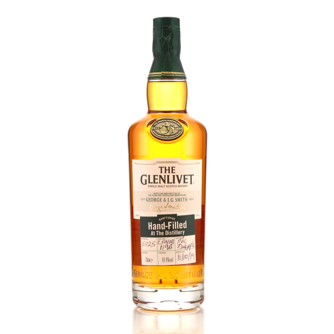 Glenlivet Hand Filled Batch #LPNM-1196