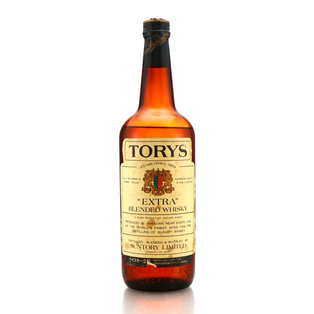 Suntory 'Torys' Extra Blended Whisky 1.8 Litre