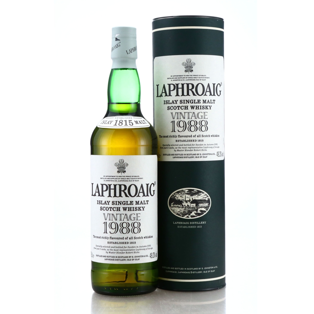 Laphroaig 1988 Vintage / Sweden