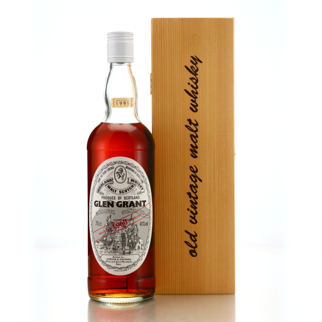 Glen Grant 1960 Gordon and MacPhail bottled 1995