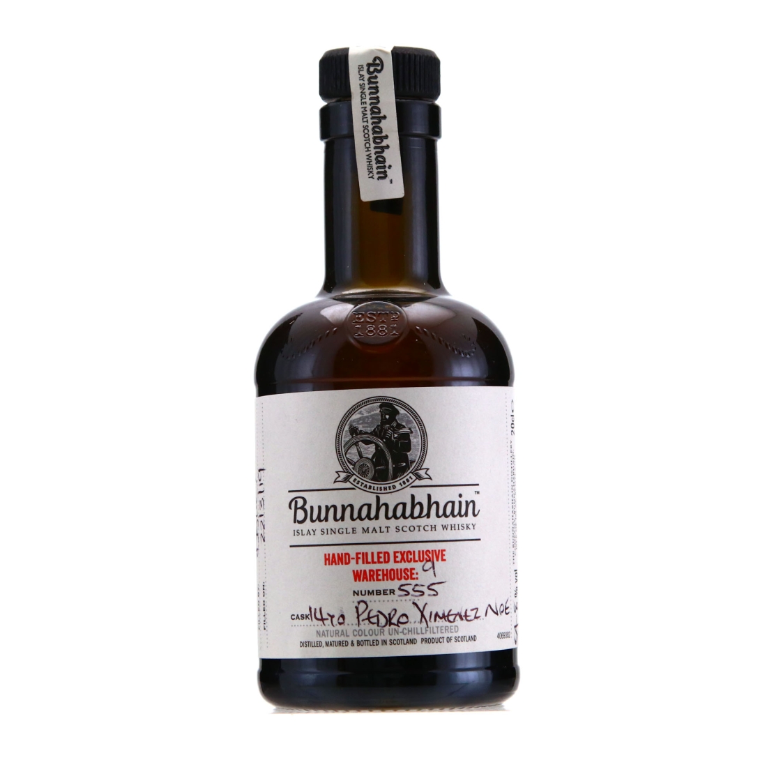 Bunnahabhain 14 Year Old Hand Filled 2019 20cl / PX Noe