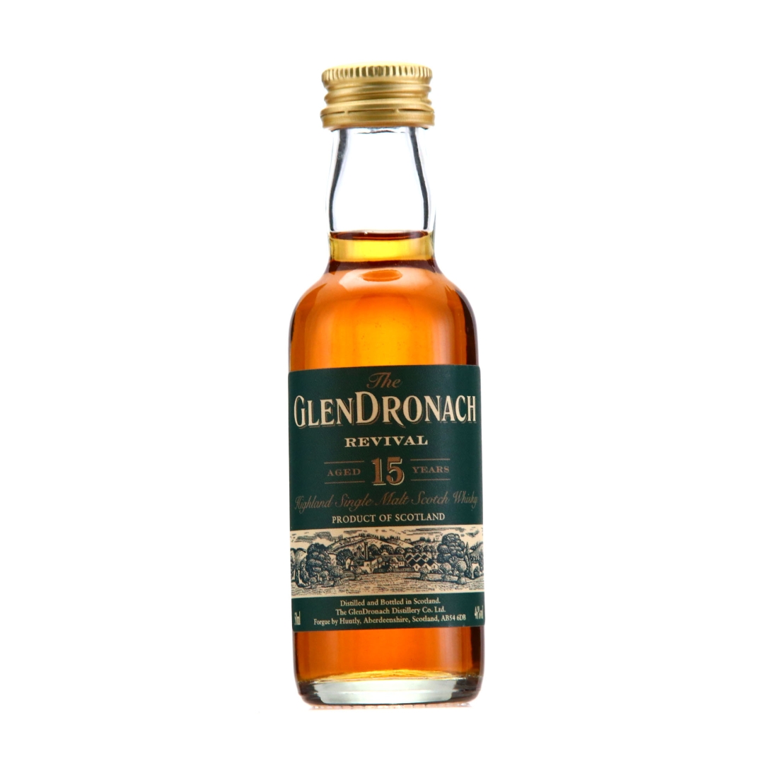 Glendronach 15 Year Old Revival Miniature pre-2015