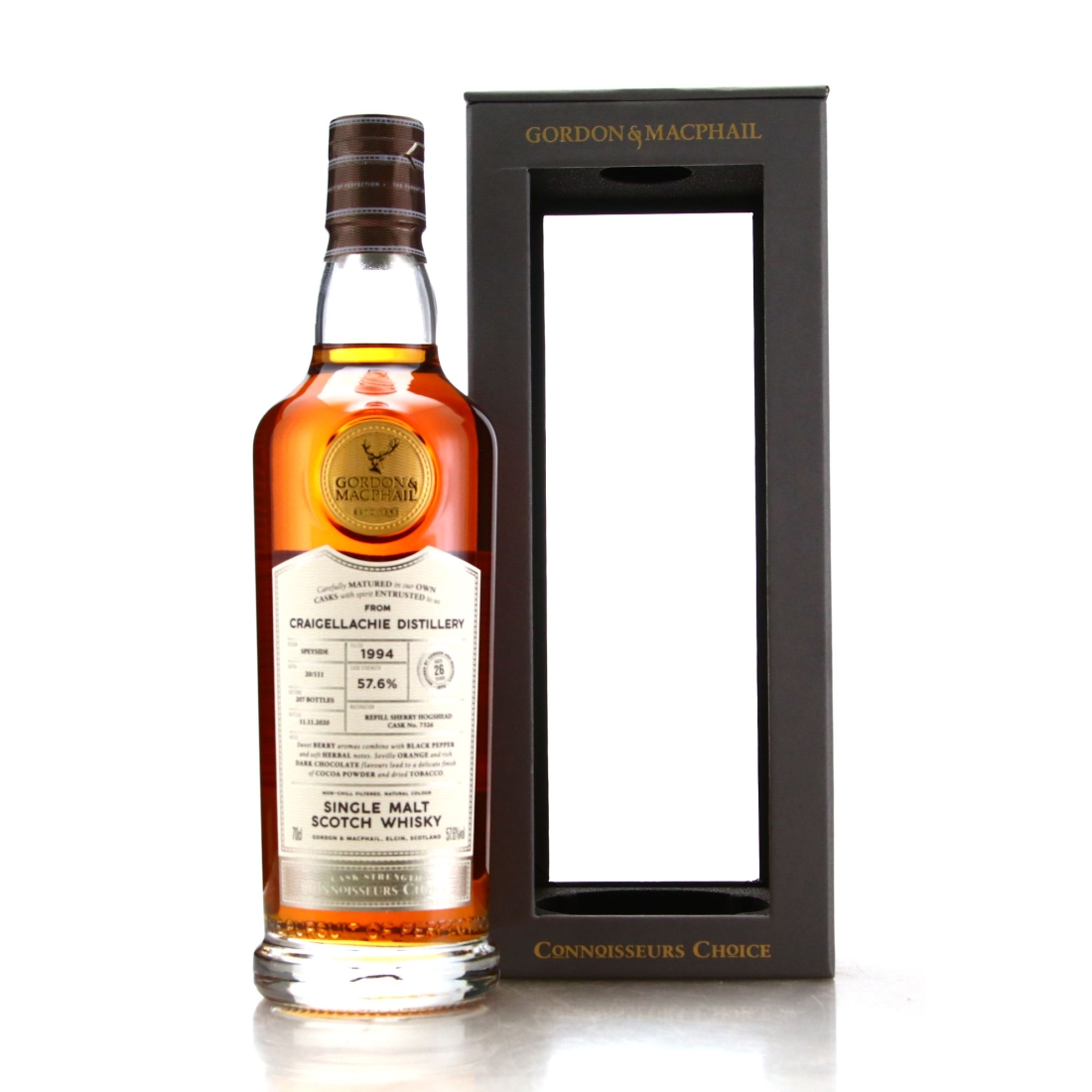 Craigellachie 1994 Gordon and MacPhail 26 Year Old Batch #20/111