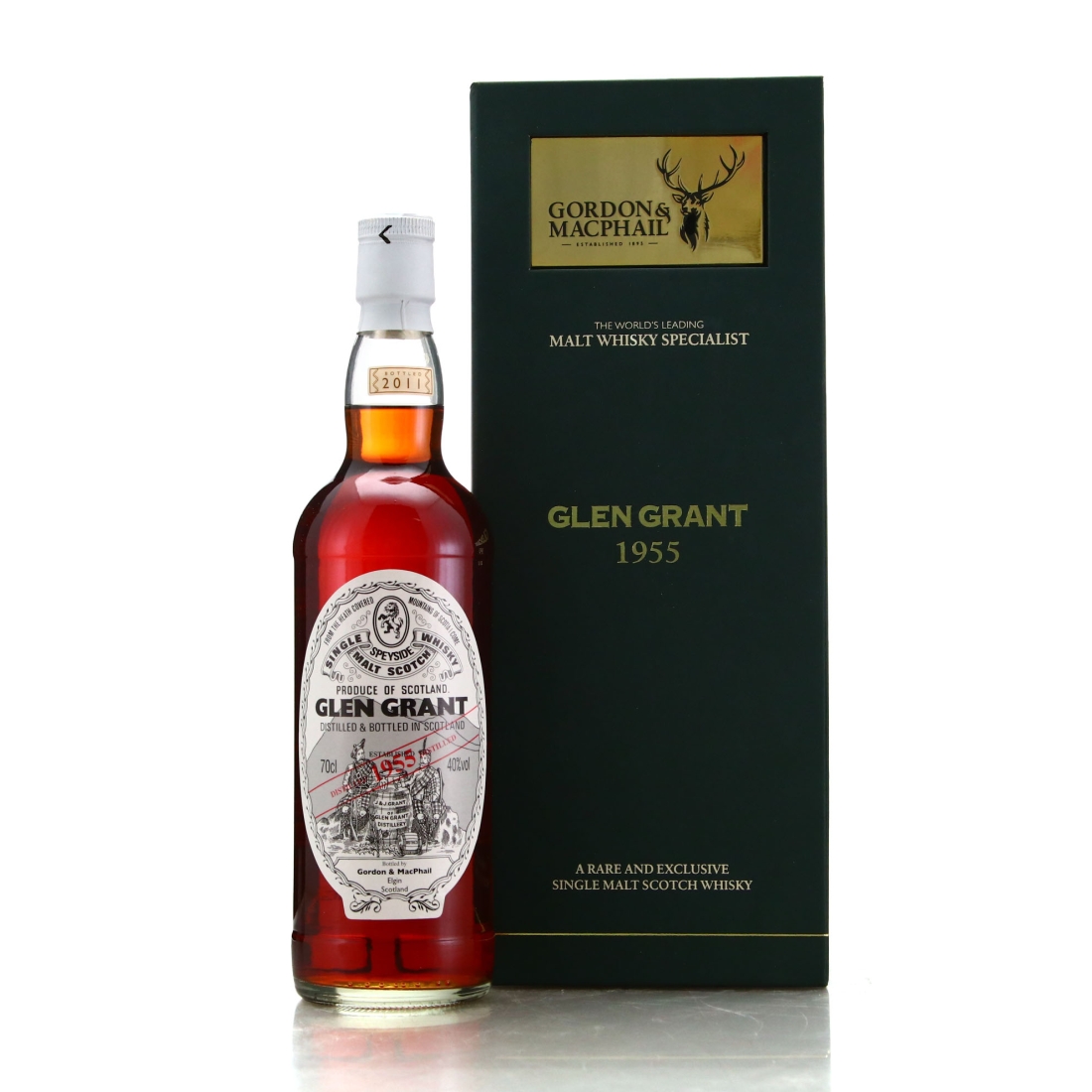 Glen Grant 1955 Gordon and MacPhail bottled 2011