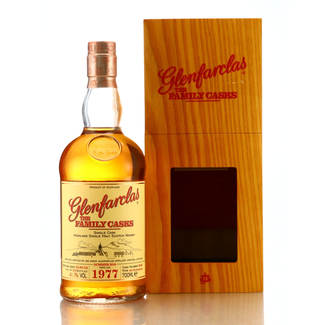 Glenfarclas 1977 Family Cask #8205 / Summer 2016