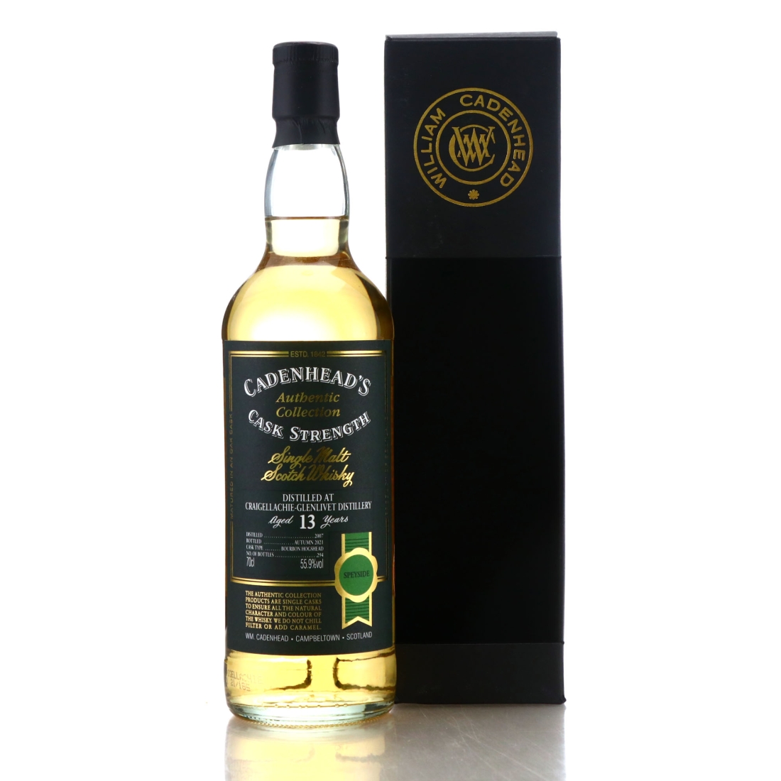 Craigellachie 2007 Cadenhead's 13 Year Old