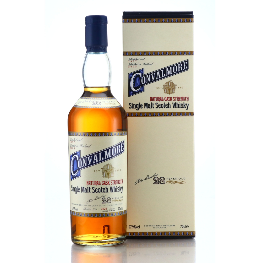 Convalmore 1977 Cask Strength 28 Year Old