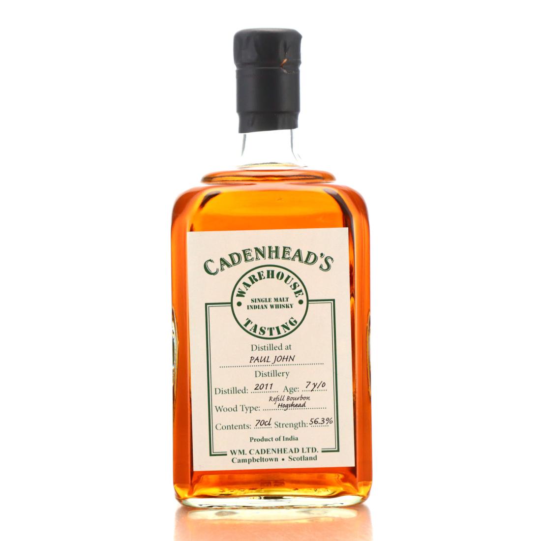 Paul John 2011 Cadenhead's 7 Year Old Warehouse Tasting